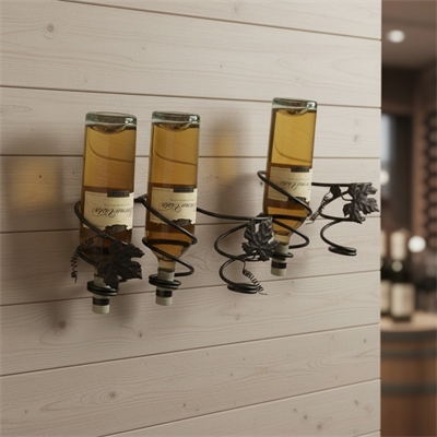Grapevine 5 Bottle Wine Rack-Meteor-21588